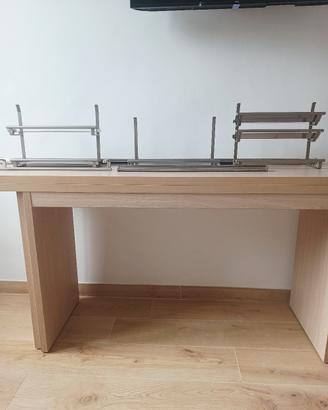 binario pensili cucina acciaio