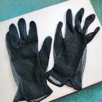 Guanti estivi neri da cerimonia