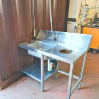 angolo lavastoviglie con doccetta usato