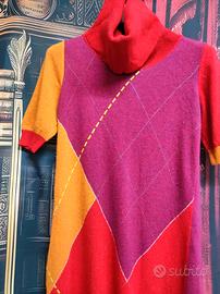 Vestito/Maxi Maglia STILE BENETTON - Collo Alto