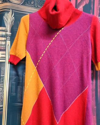 Vestito/Maxi Maglia STILE BENETTON - Collo Alto