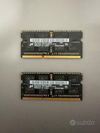 Kit 8GB DDR3 SODIMM Apple iMac MacBook Pro