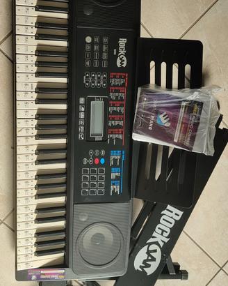 Rockjam RJ761 kit tastiera pianoforte 61 tasti