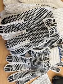 guanti da lavoro, bianchi