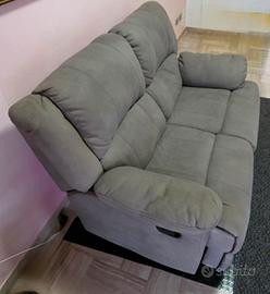 Divano 2 posti reclinabile