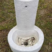 Fontana Asopo in cemento e polvere di marmo