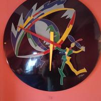 orologio da parete di Ugo Nespolo, king Size