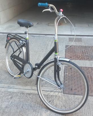 Bicicletta tipo Graziella pieghevole unisex 24