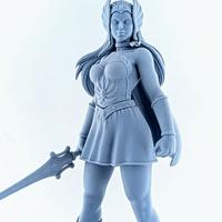 She-ra Masters of the Universe statua in resina