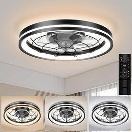 Ventilatore Soffitto 48cm con Luce e Telecomando