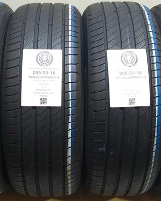 4 GOMME 205 55 16 MICHELIN A77083