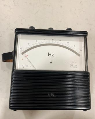 Frequenzimetro ICE elettrotecnica vintage