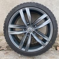 Cerchi 18” vw Durban, golf, originali, gomme inv