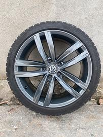 Cerchi 18” vw Durban, golf, originali, gomme inv