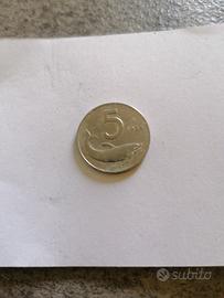 5 lire con Delfino 