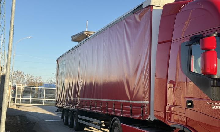 Semirimorchio krone centinato 13.60 2009