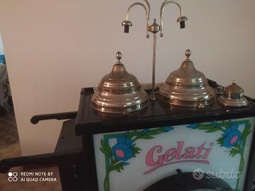 Carrettino gelati funzionante 