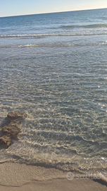 Spiaggia a 50mt LIBERO TUTTO LUGLIO GALLIPOLI MARE