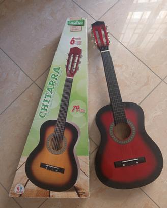 Chitarra classica in legno Legnoland 79cm con scat