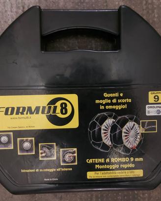 Catene da neve 9mm Formul8 Gruppo 9 - NUOVE