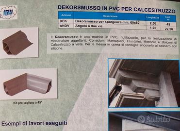 Dekosmusso per calcestruzzo