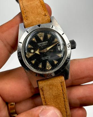 Gander Skin Diver Radium dial 37 mm 1960s