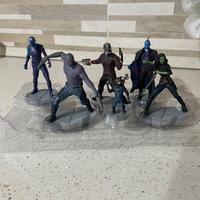 Guardiana della galassia disney/marvel action fig.