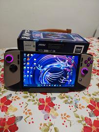 MSI Claw 8 AI+ A2VM + DOCK e CUSTODIA