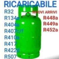 gas refrigerante ricaricabile