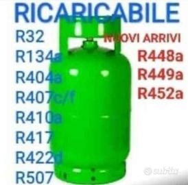 gas refrigerante ricaricabile