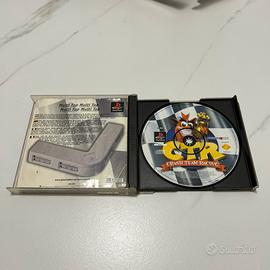 CTR Ps1: Crash Team Racing - BOX COMPLETO