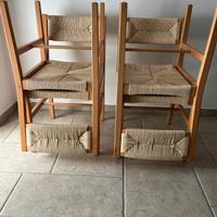 4 Sedie da Pranzo Retrò