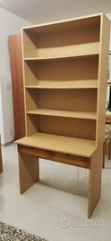 Scrivania+libreria