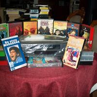 140 FILM in VHS da COLLEZIONE + VIDEOREGISTRATORE