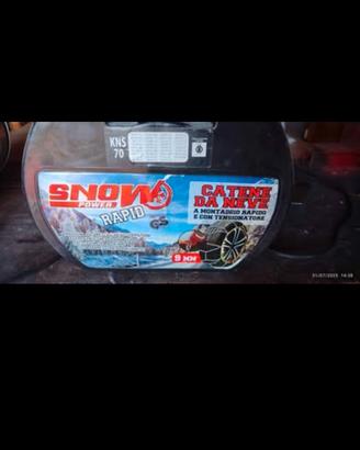 Catene da neve per auto nuove