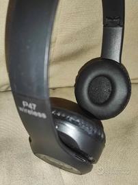 Cuffie bluetooth pieghevoli wireless ricaricabili 
