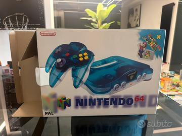 Nintendo nintendo 64 clear blue pal