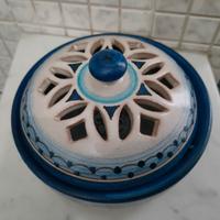 Contenitore vaso porcellana ceramica Vietri