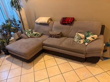 Divano letto angolare + divano 3 posti