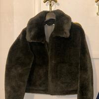 Giacca in pelliccia sintetica