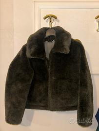 Giacca in pelliccia sintetica