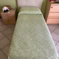Letto singolo con contenitore