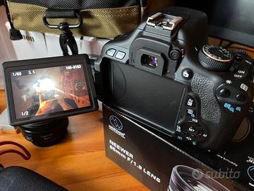 Canon 600D + Obbiettivi e Accessori