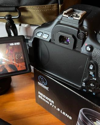 Canon 600D + Obbiettivi e Accessori
