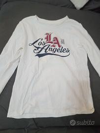 t-shirt maglia bambino 8 anni Los Angeles 8 anni 