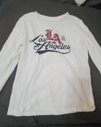 t-shirt maglia bambino 8 anni Los Angeles 8 anni 
