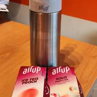 air up borraccia inox con 6 PODS originali