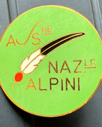 logo Ass. Naz. Alpini da fissare all’auto 65 mm