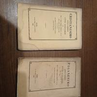 Coppia Libri Rari 1862 - P. Carlo Curci - INTONSI