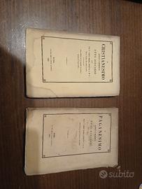 Coppia Libri Rari 1862 - P. Carlo Curci - INTONSI